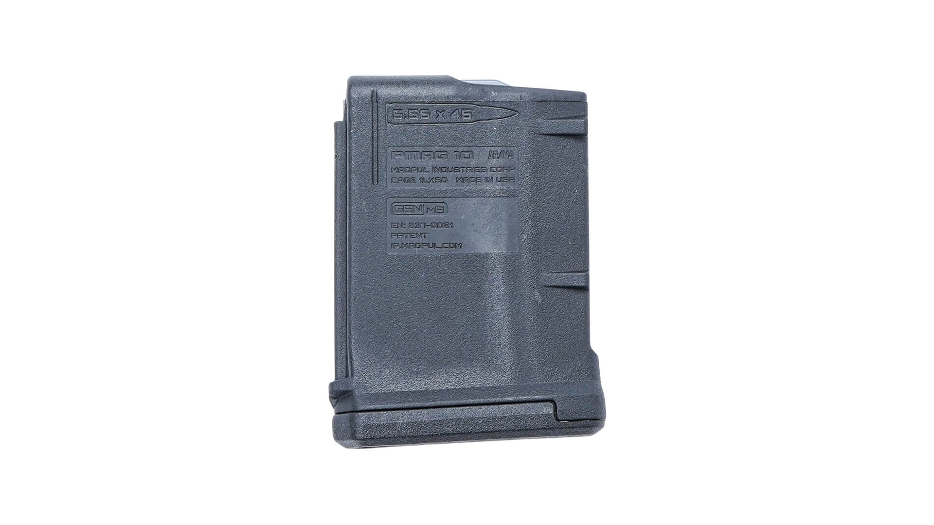 5.56MM 10 ROUND M3 PMAG - BLACK