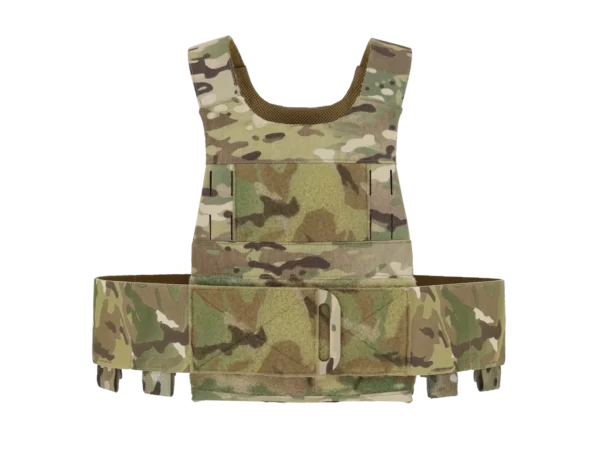NOVESKE RIFLEWORKS X FERRO CONCEPTS THE SLICKSTER PLATE CARRIER ADAPT ELASTIC CUMMERBUND 5.56 7.62 LOOP VELCRO OASM BUCKLES MESH LINED BERRY COMPLIANT