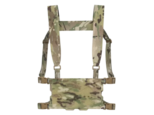 NOVESKE RIFLEWORKS X FERRO CONCEPTS CHESTY MULTICAM H-HARNESS CABLE MANAGEMENT KIT PTT RETAINITERS VELCRO BERRY COMPLIANT
