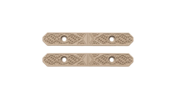 NOVESKE RIFLEWORKS IRREGULAR DEFENSE RAIL COVERS MRC V1 FDE