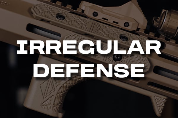 NOVESKE RIFLEWORKS IRREGULAR DEFENSE BANNER