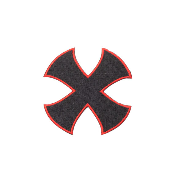 NOVESKE RIFLEWORKS BLACK CROSS PATCH