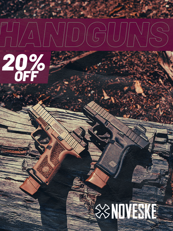 NOVESKE RIFLEWORKS 20% OFF HAND GUNS