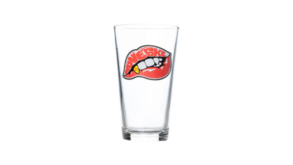 NOVESKE RIFLEWORKS LIPS PINT GLASS
