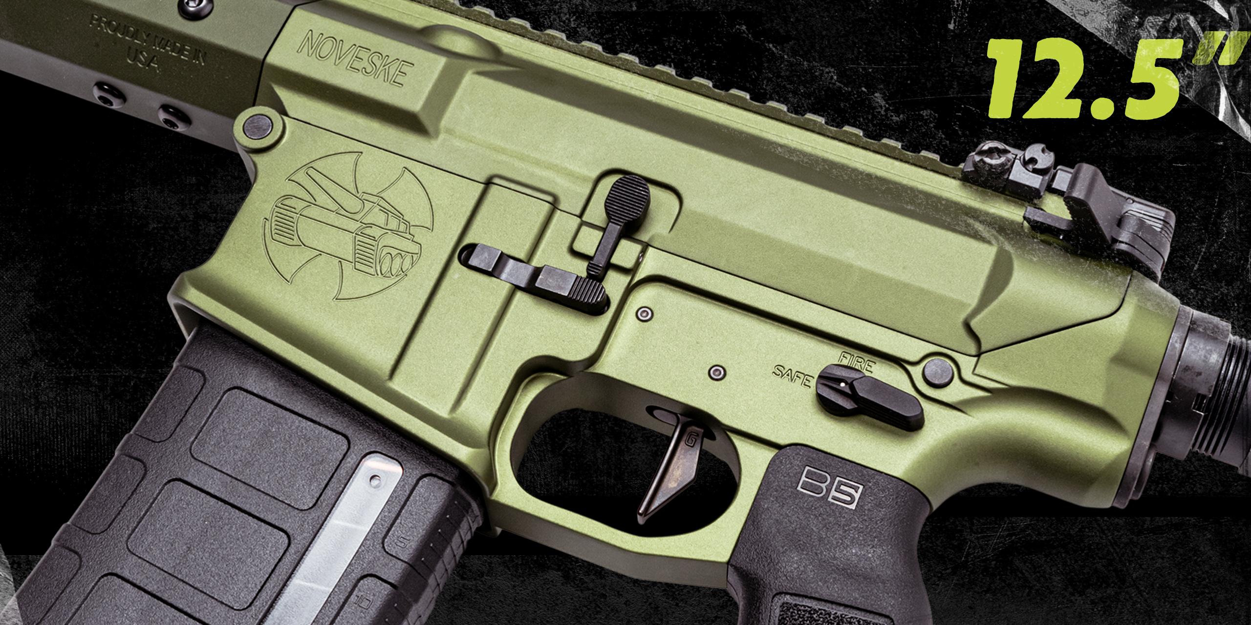 NOVESKE 12.5” NODEF 6.5 CREEDMOOR N6 BRACELESS PISTOL