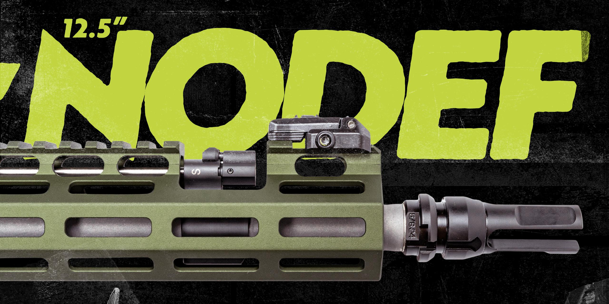NOVESKE 12.5” NODEF 6.5 CREEDMOOR N6 BRACELESS PISTOL