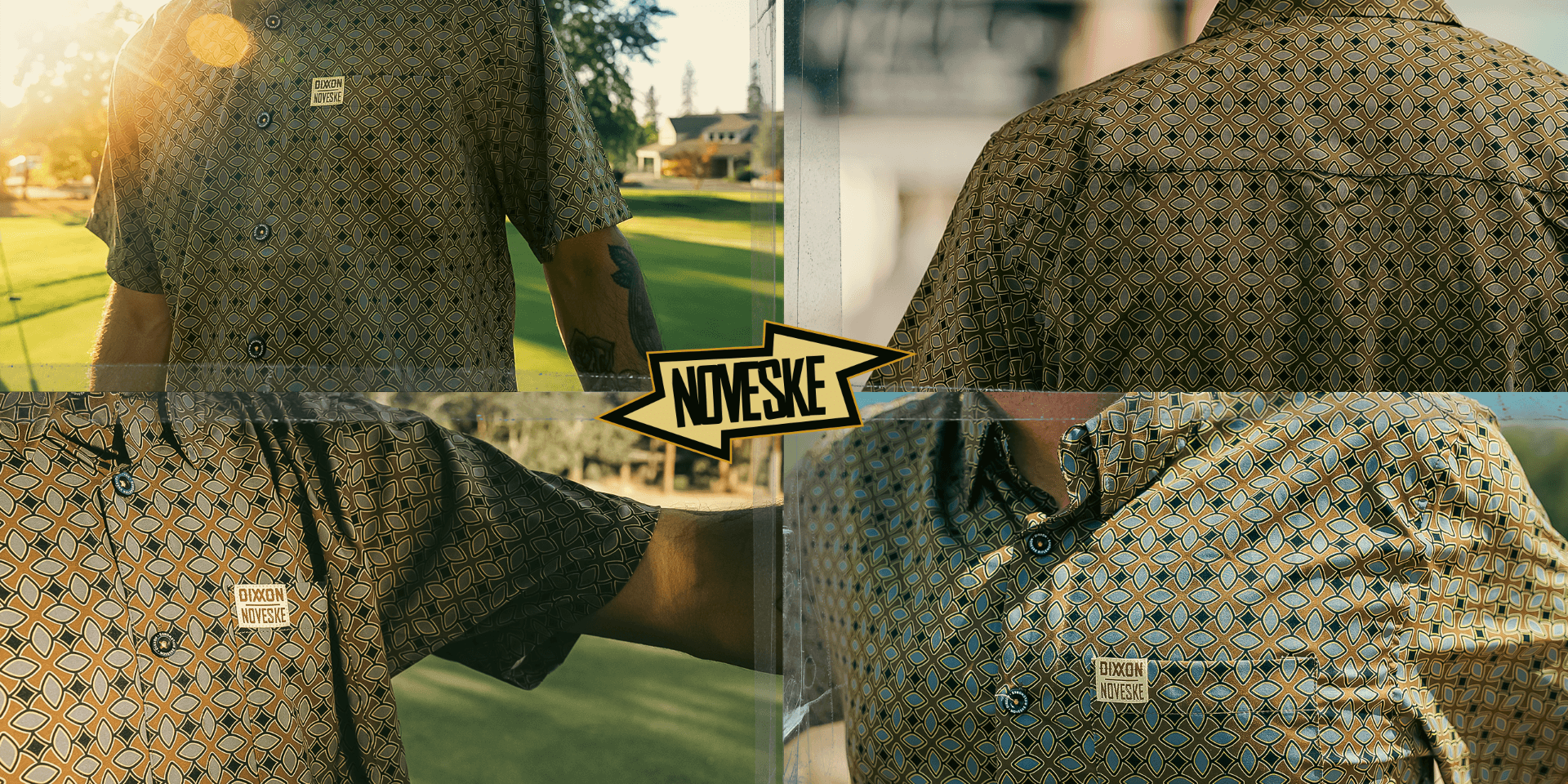 NOVESKE & DIXXON THE RAD PLAD PARTY SHIRT