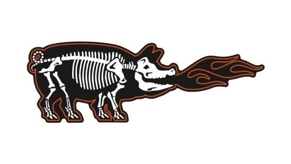 CUSTOM HAWGS STICKER